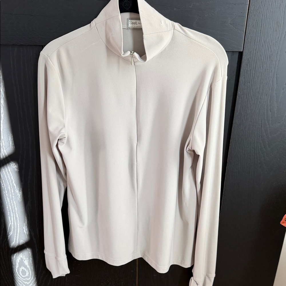 Sympli 3/4 Zip Top